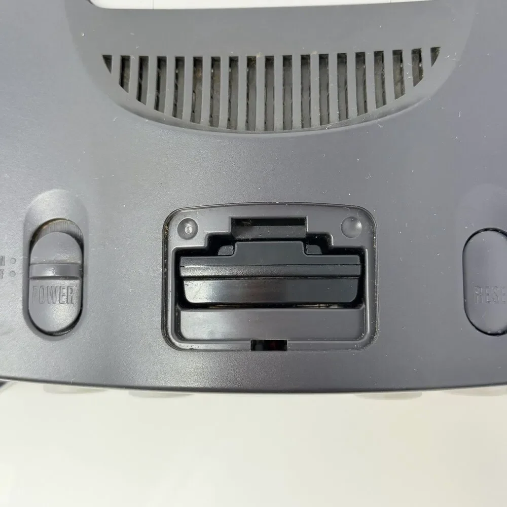 Nintendo 64 N64 Console NUS-001 Controller Power AV Cables Tested